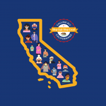 Calling all Californians people with masks image